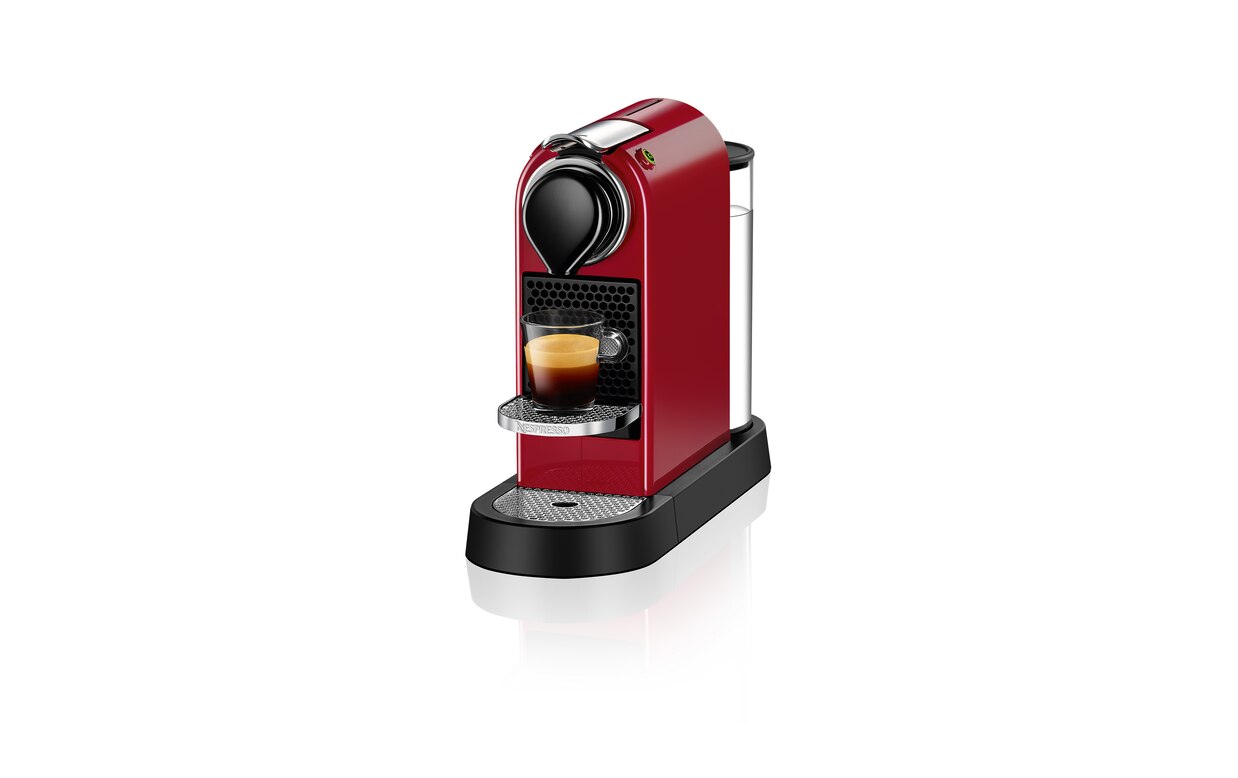 Vil have supplere dome CitiZ coffee machine by Nespresso, Cherry Red