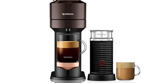 Vertuo Next Premium Rich Brown & Aeroccino3