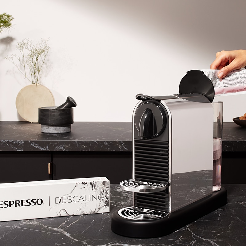 Nespresso coffee maker descaler