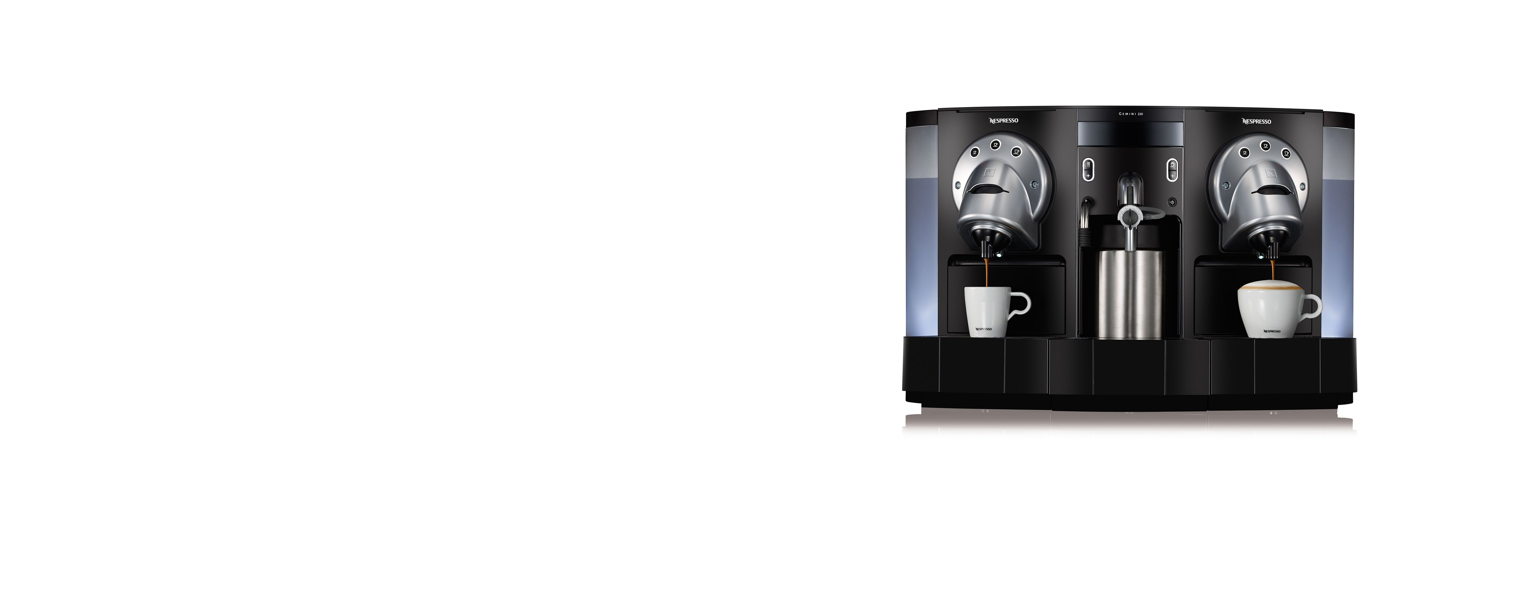 Nespresso Gemini 220 To Use Milk Frother Coffee Machines Capsules