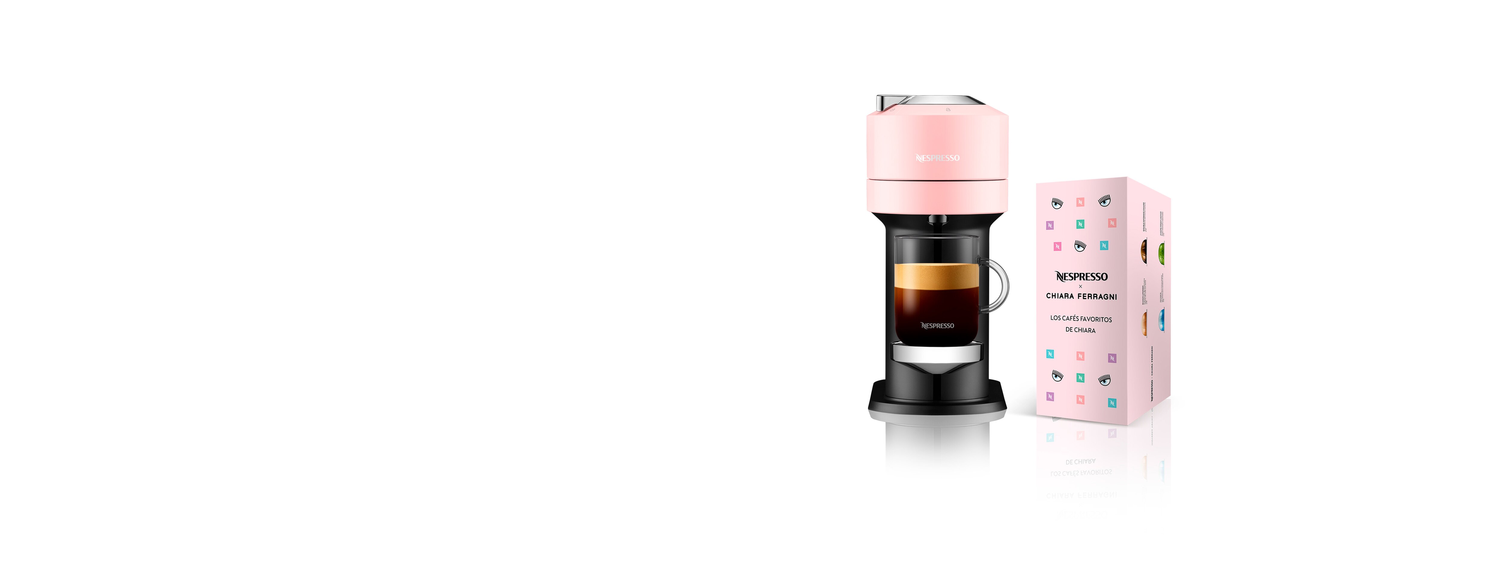 Vertuo Next + Coffee x Chiara Ferragni 