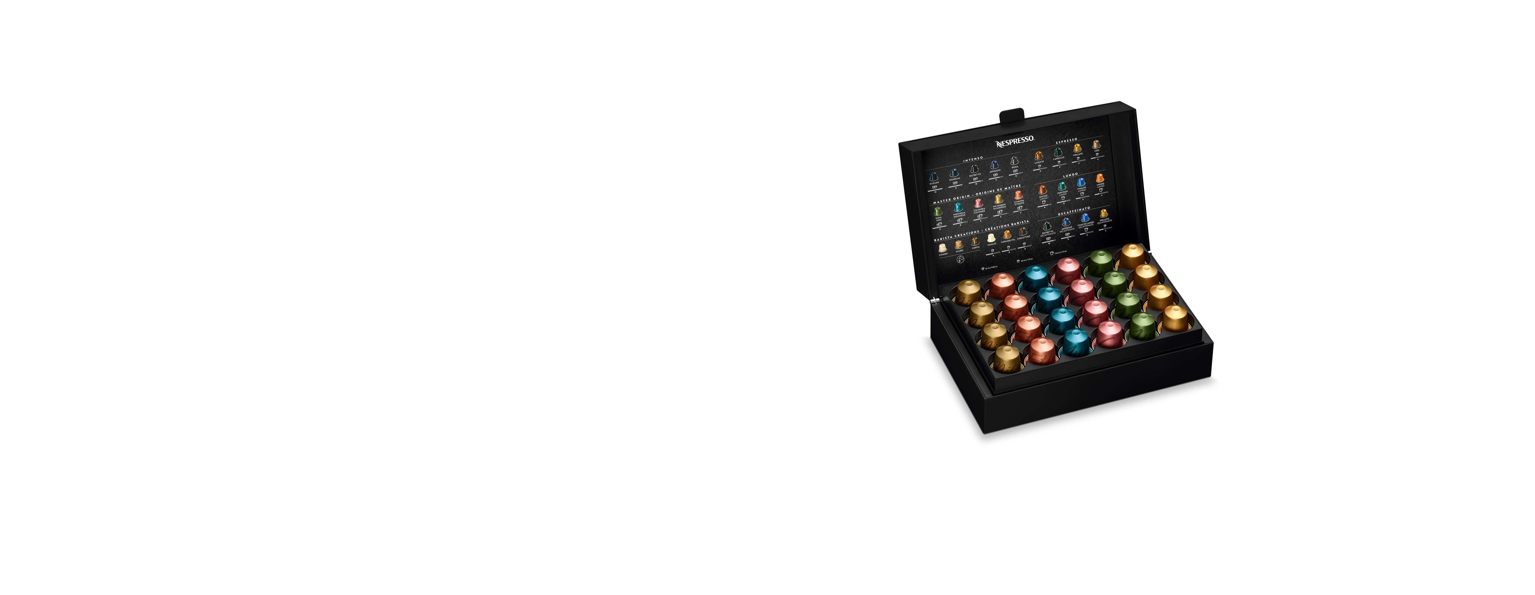 Coffret cadeau 80 capsules compatibles machine Nespresso®* Bonifieur