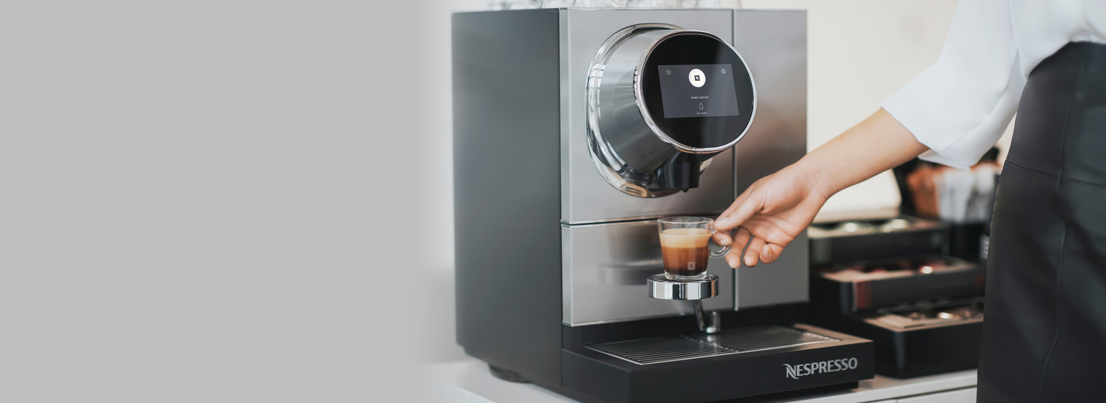 Commercial Coffee, Pods & Coffee Machines Nespresso Professional SG
