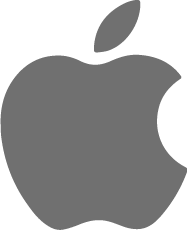 iOS logo inactive