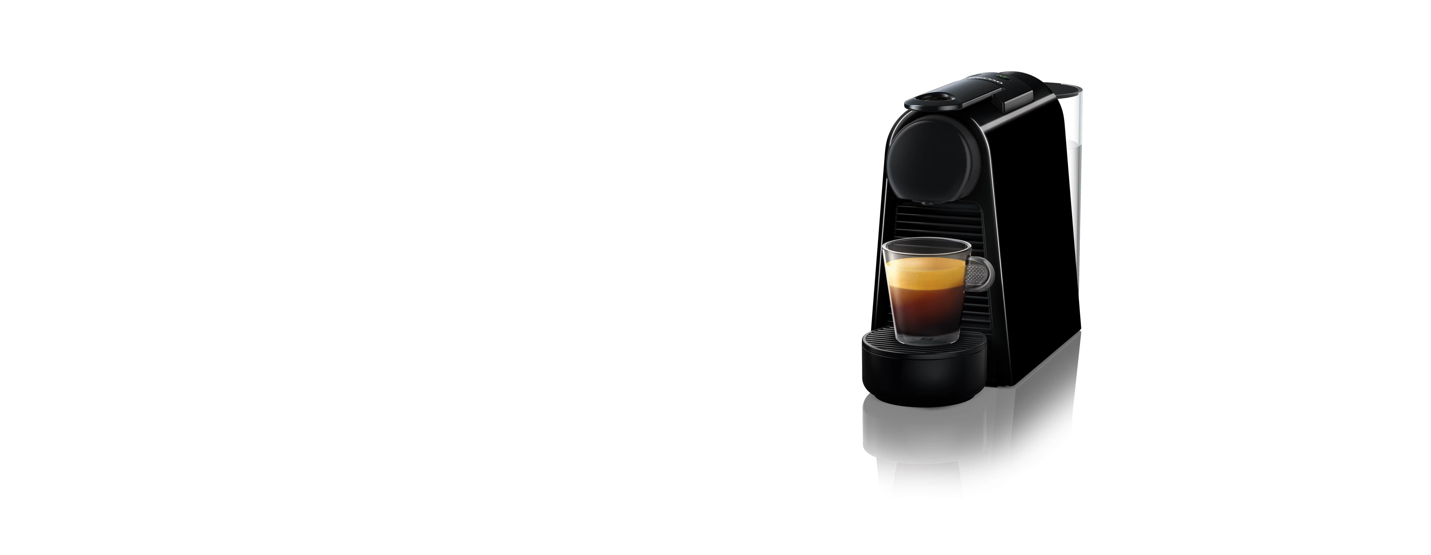 Essenza Mini Piano Black Coffee Machine Nespresso