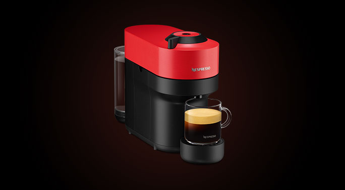 Vertuo Pop Spicy Red Nespresso Coffee Machine