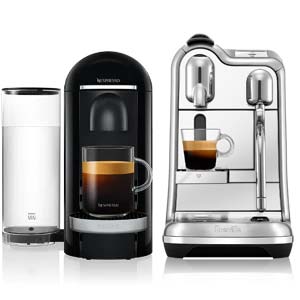Rechargeable réutilisables Nespresso café en capsule Filtre à café en acier inoxydable Coffee Capsules pour machines Nespresso riche crème 