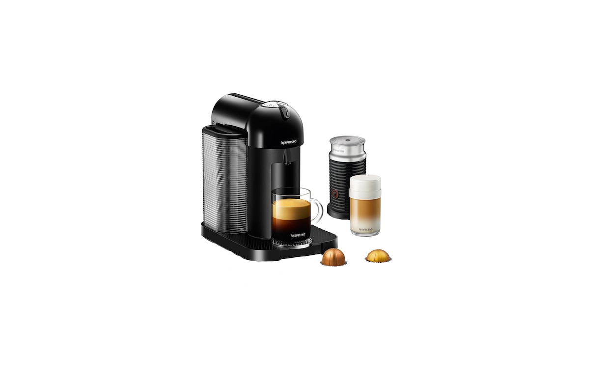 Gifting Friday Vertuo Piano Black Aeroccino3 Nespresso IE