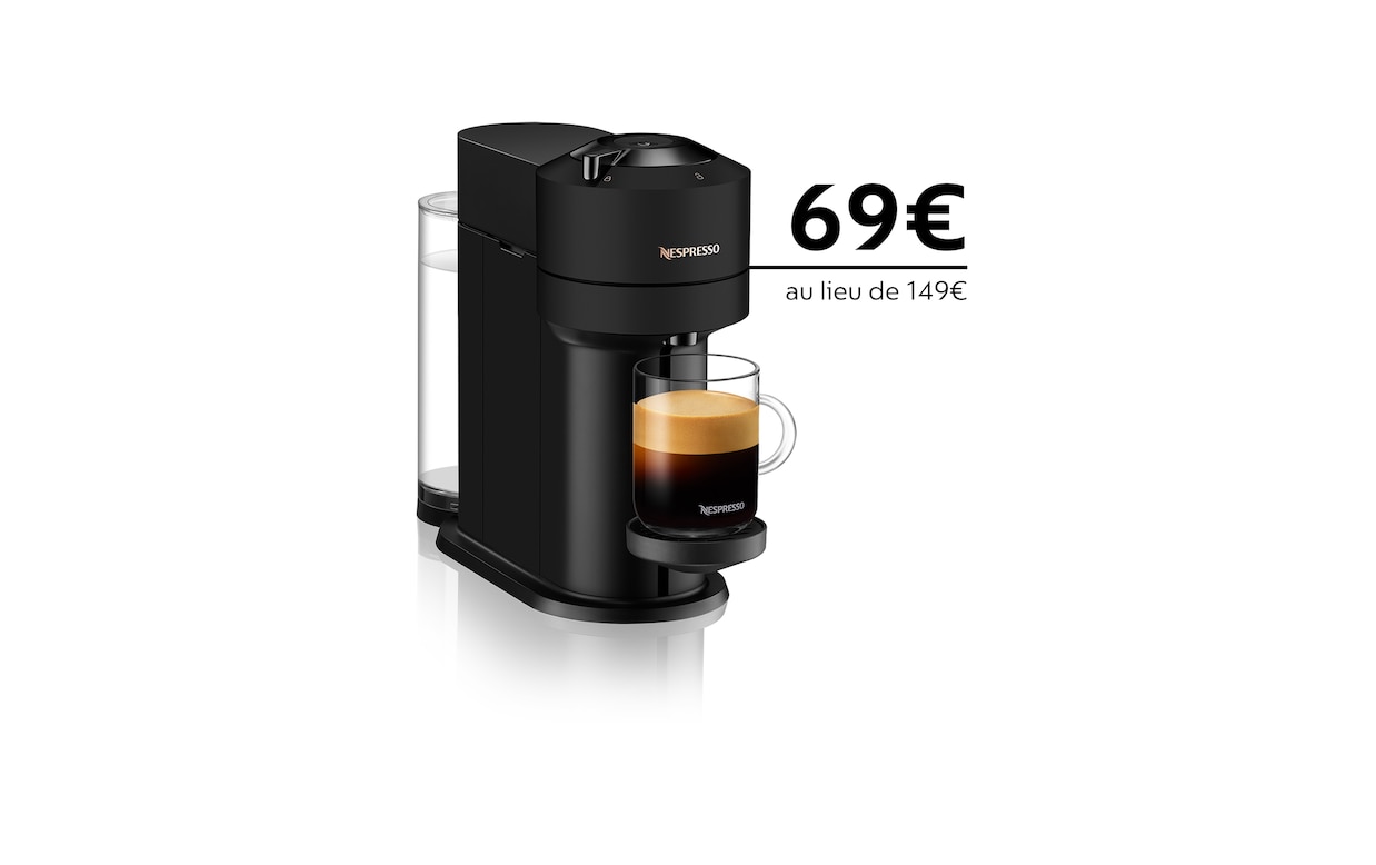 Nespresso : Jusqu'à 50% de remise sur les machines à café Vertuo