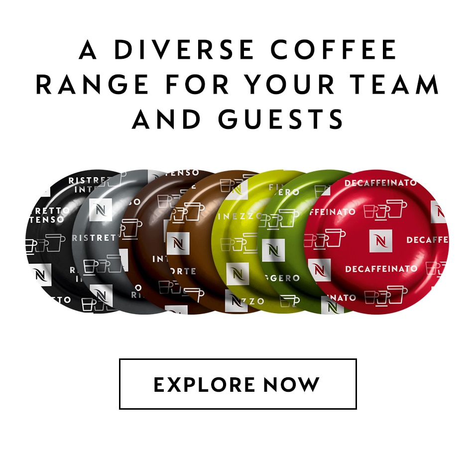 Nespresso Professional Pads and greens+ - Nespresso Online-Shop  international