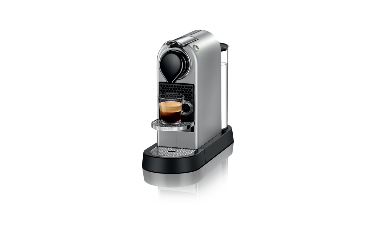 Silver Nespresso Machine vlr.eng.br