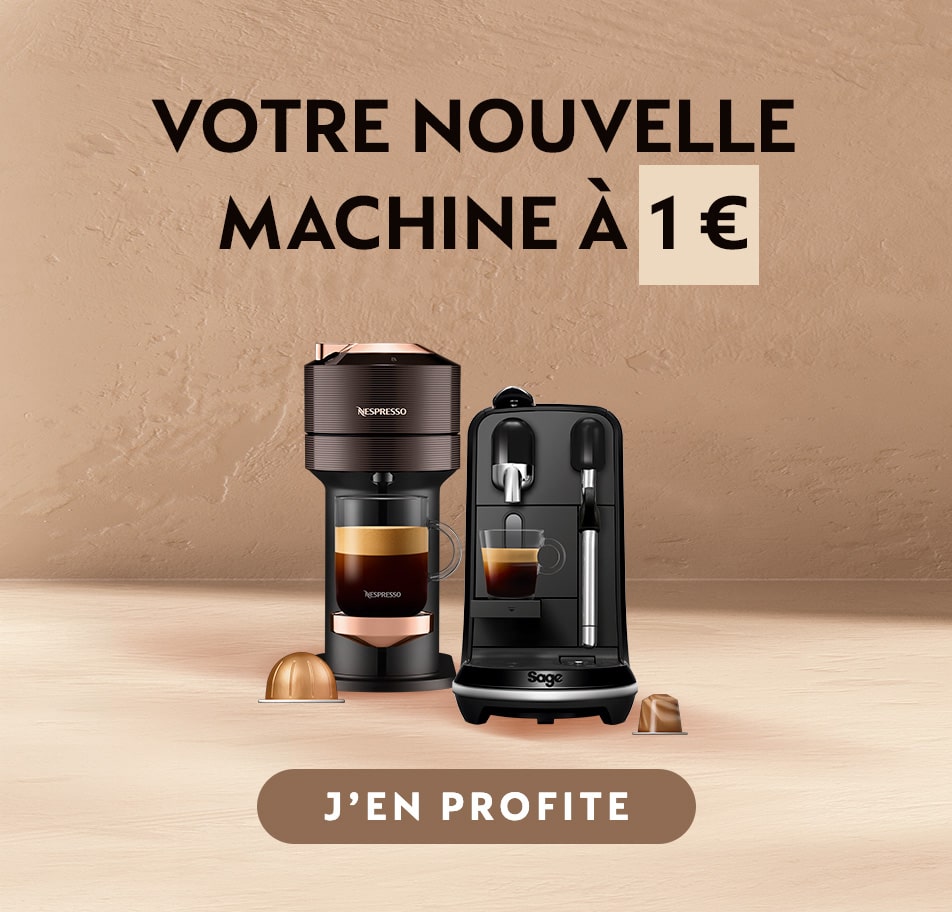 Découvrez toutes les saveurs Nespresso avec la machine à café Vertuo Next  en promo chez  (+12 capsules offertes)