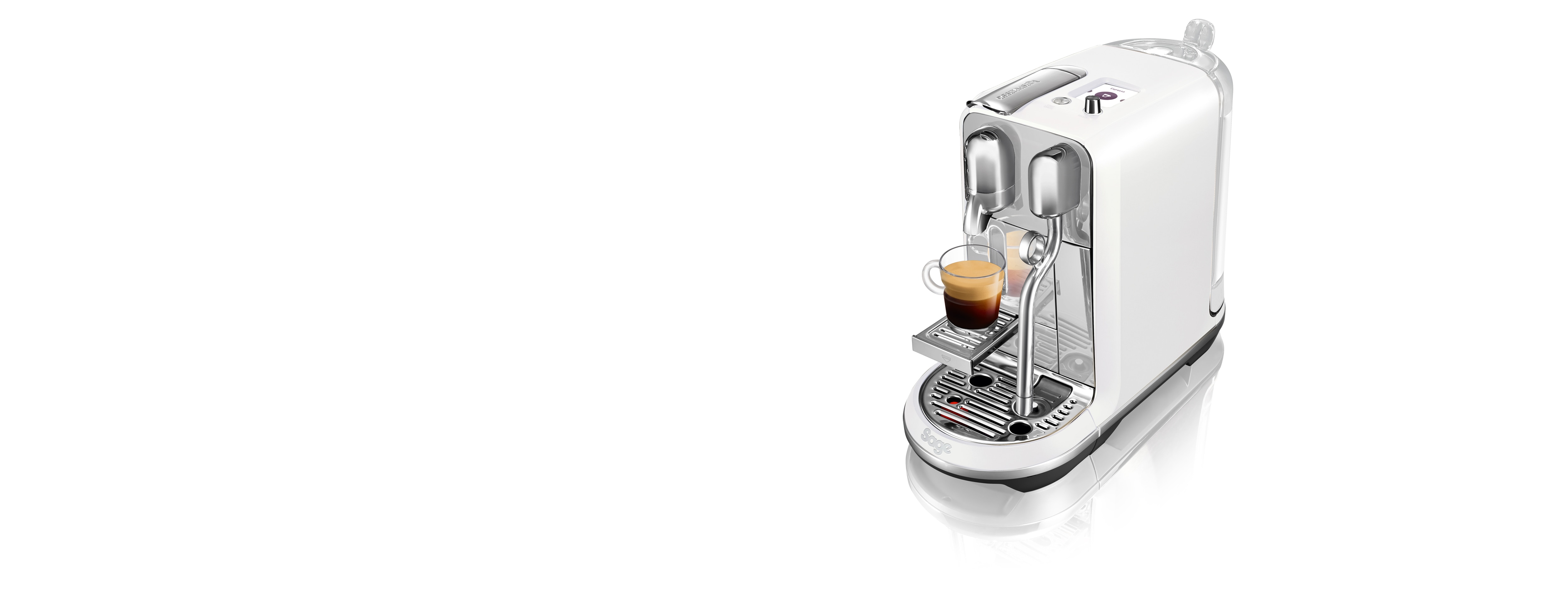 Sage Creatista Plus White Sea Salt | Nespresso