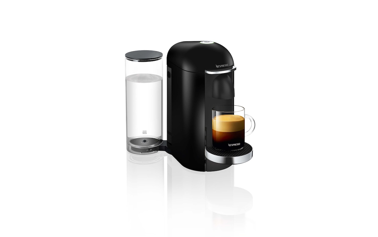 suppe Skærm Nybegynder VertuoPlus Deluxe Black | Vertuo Coffee Machine | Nespresso USA