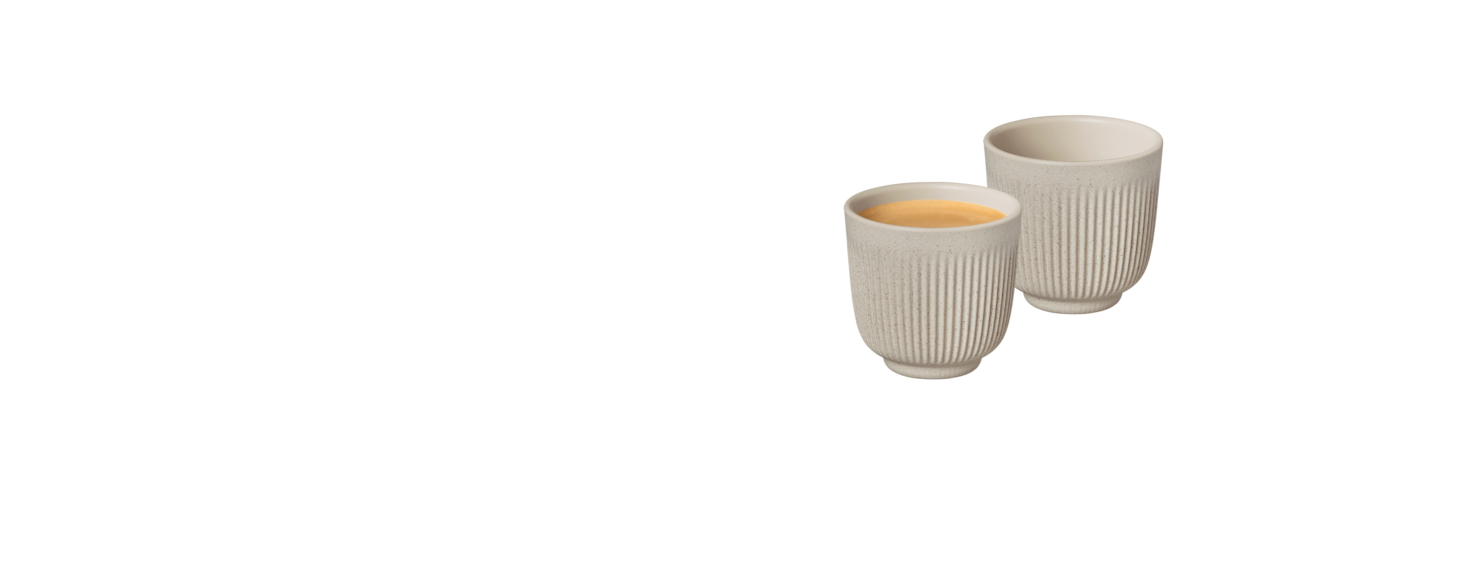 Nespresso Recyclay® Espresso cups Square One