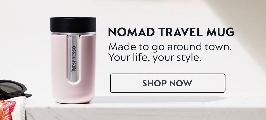 Nomad Travel Mug - made to go around town. Your life, your style.