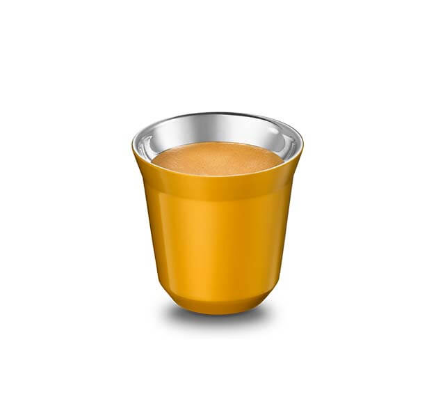 Nespresso - Pixie - Aluminium - Gold - tasse à café (Gebraucht) in für