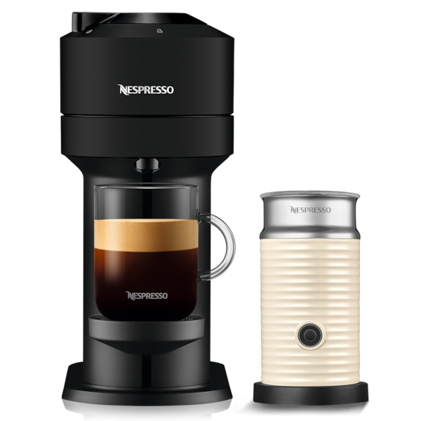 Nespresso Vertuo Next 膠囊咖啡機與Aeroccino 3 奶泡機