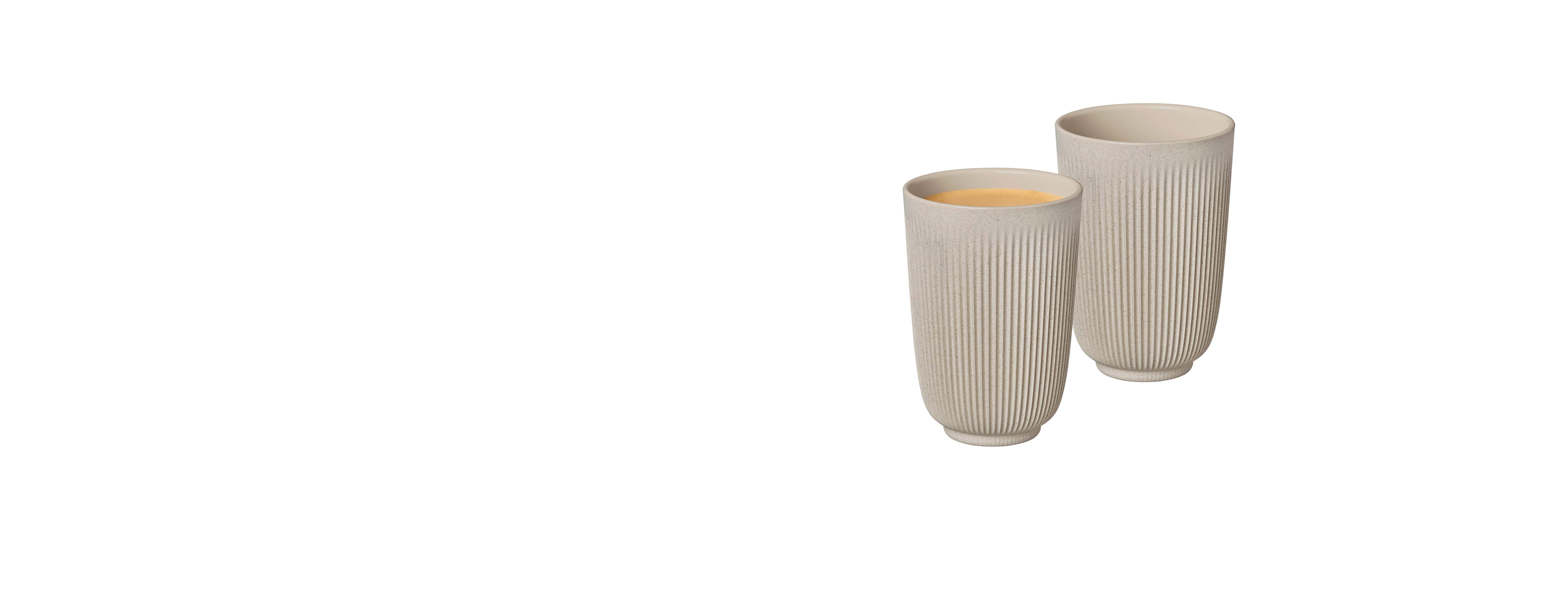 Nespresso Loop Mug Cups x 2