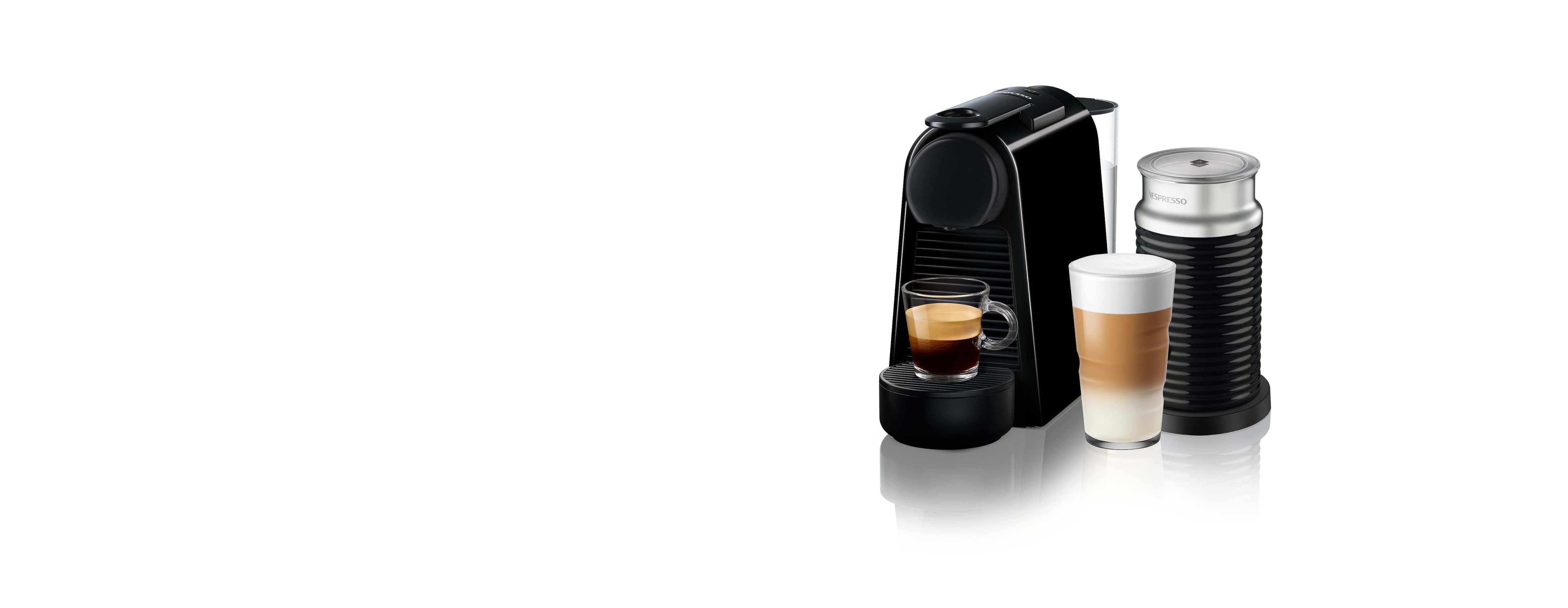 Essenza Mini Negra \u0026 Espumador De Leche · Nespresso - Kyva