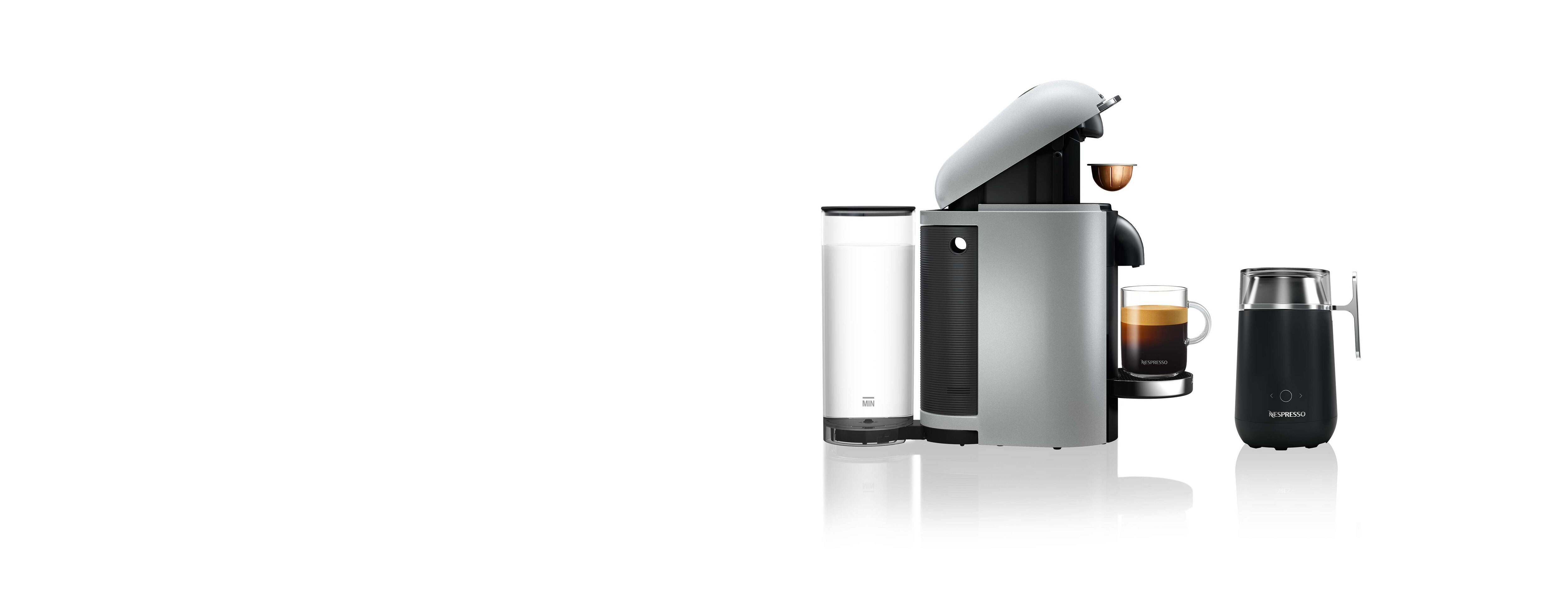 Vertuo Plus Silver Coffee Machine 