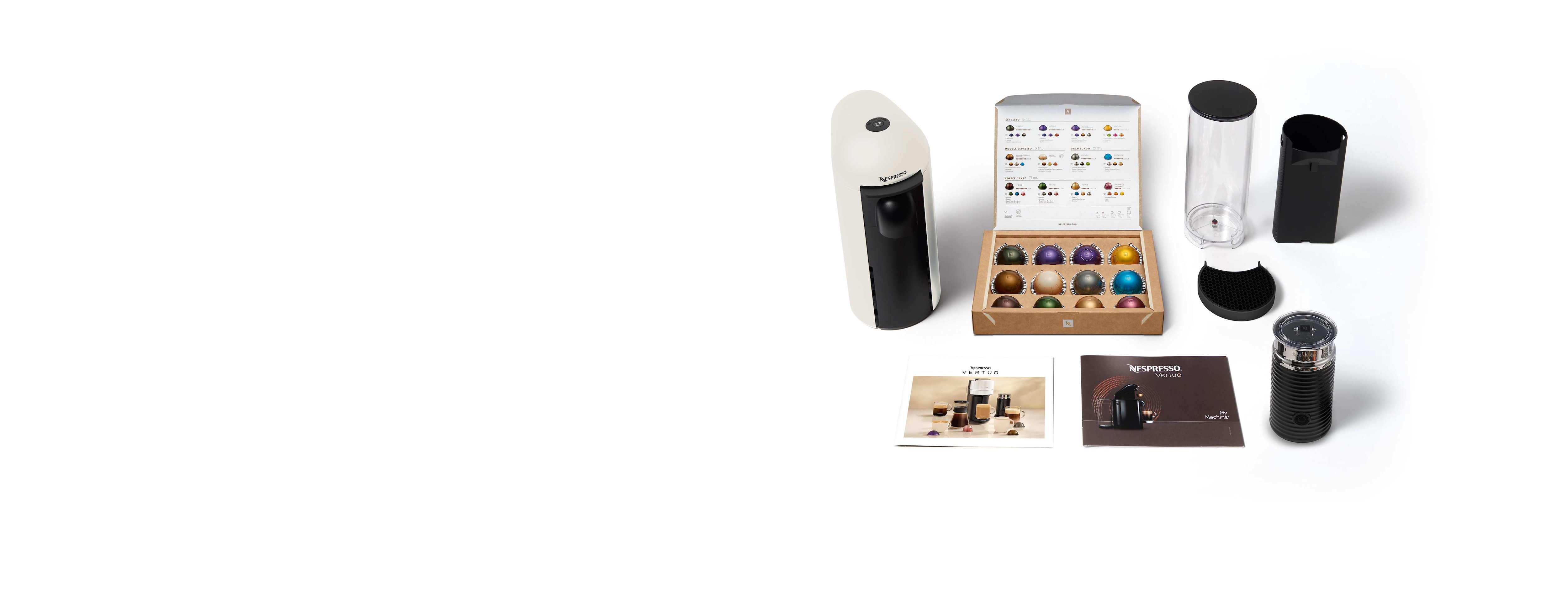 Vertuo Plus White Coffee Machine 