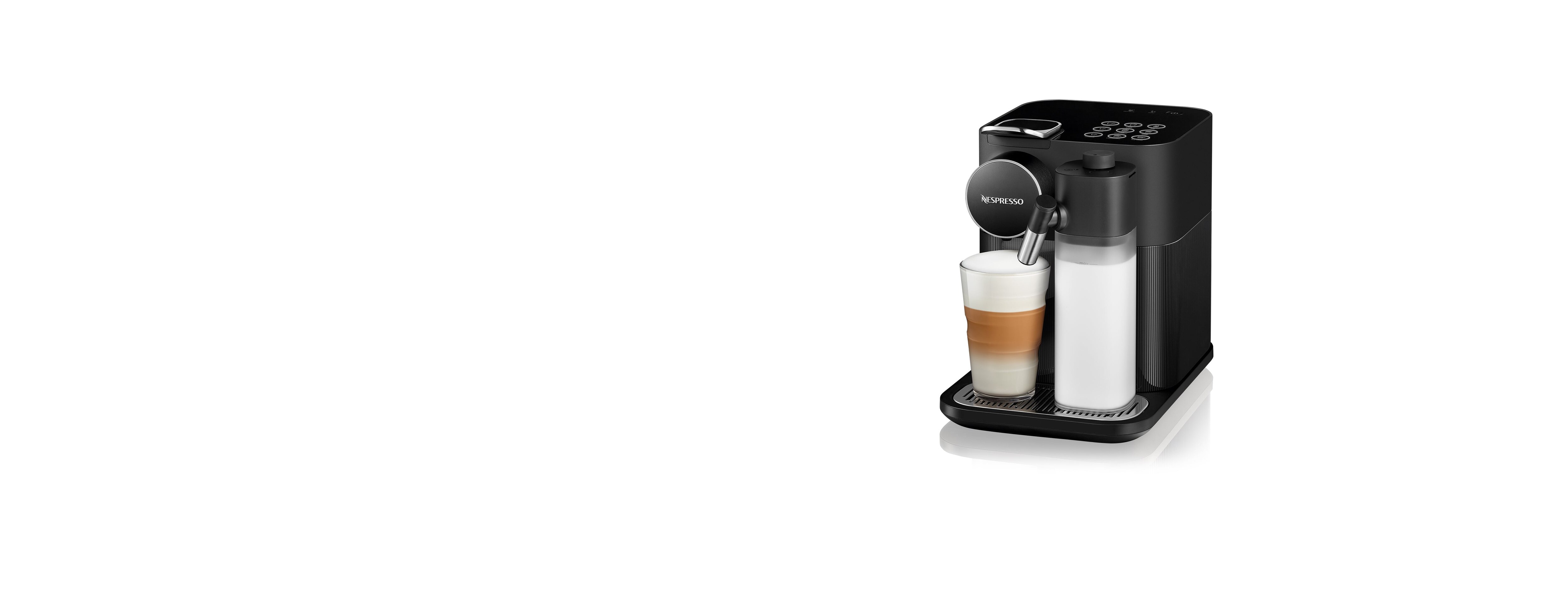 Máquina de café Gran Lattissima Black | Máquinas de café | Nespresso