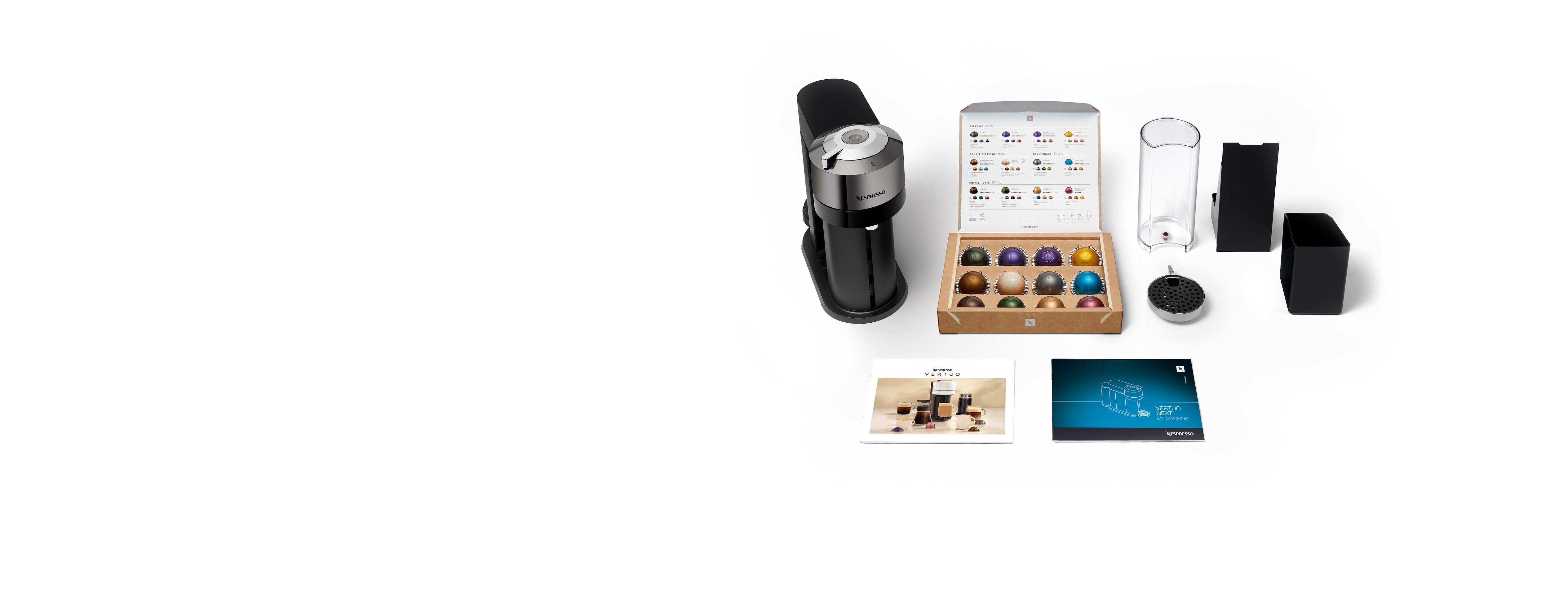 Vertuo Next Coffee Machine in Deluxe 