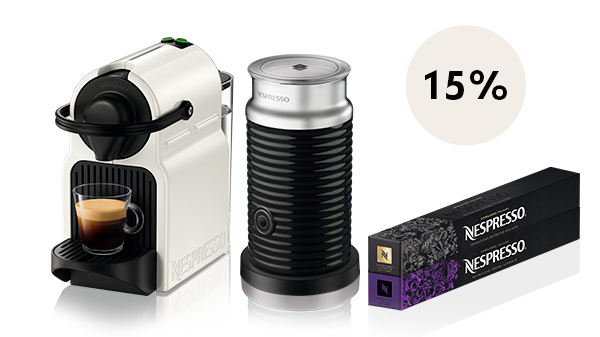 Krups Cafetera Capsulas NESPRESSO Inissia XN1005P40 Rojo| Techinn