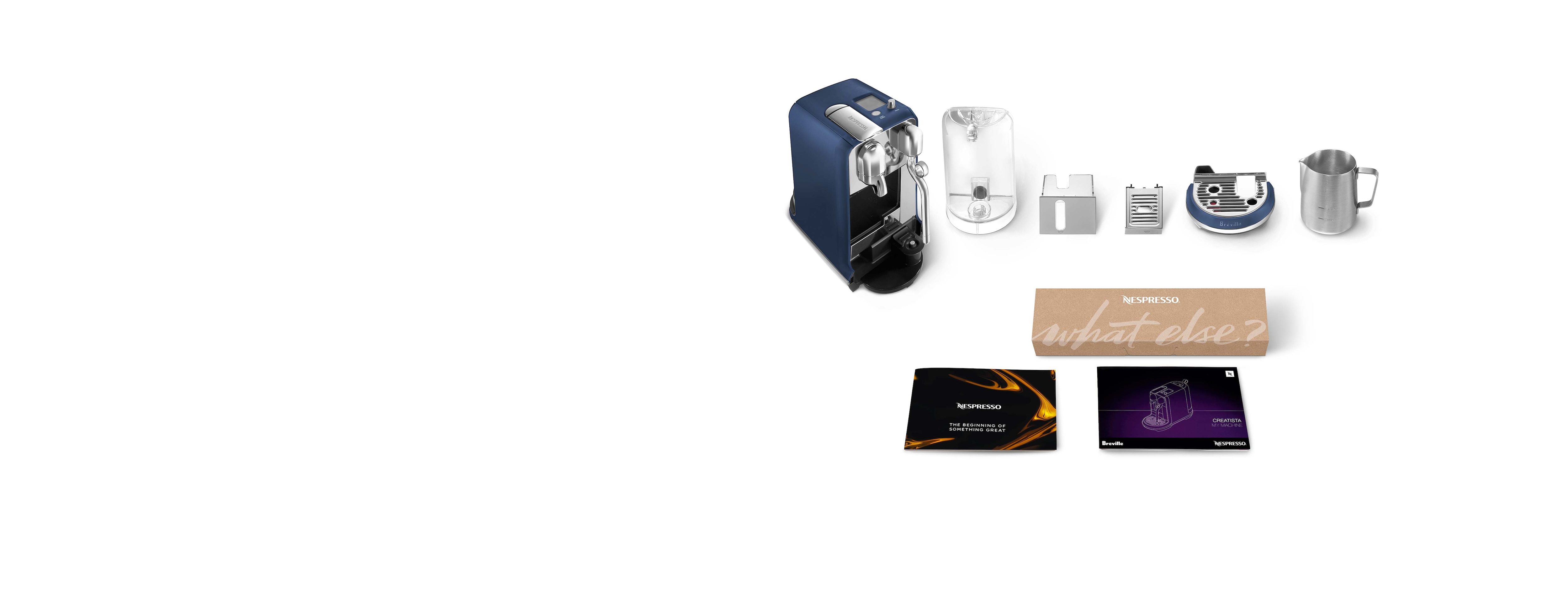 Breville Creatista Plus Damson Blue 