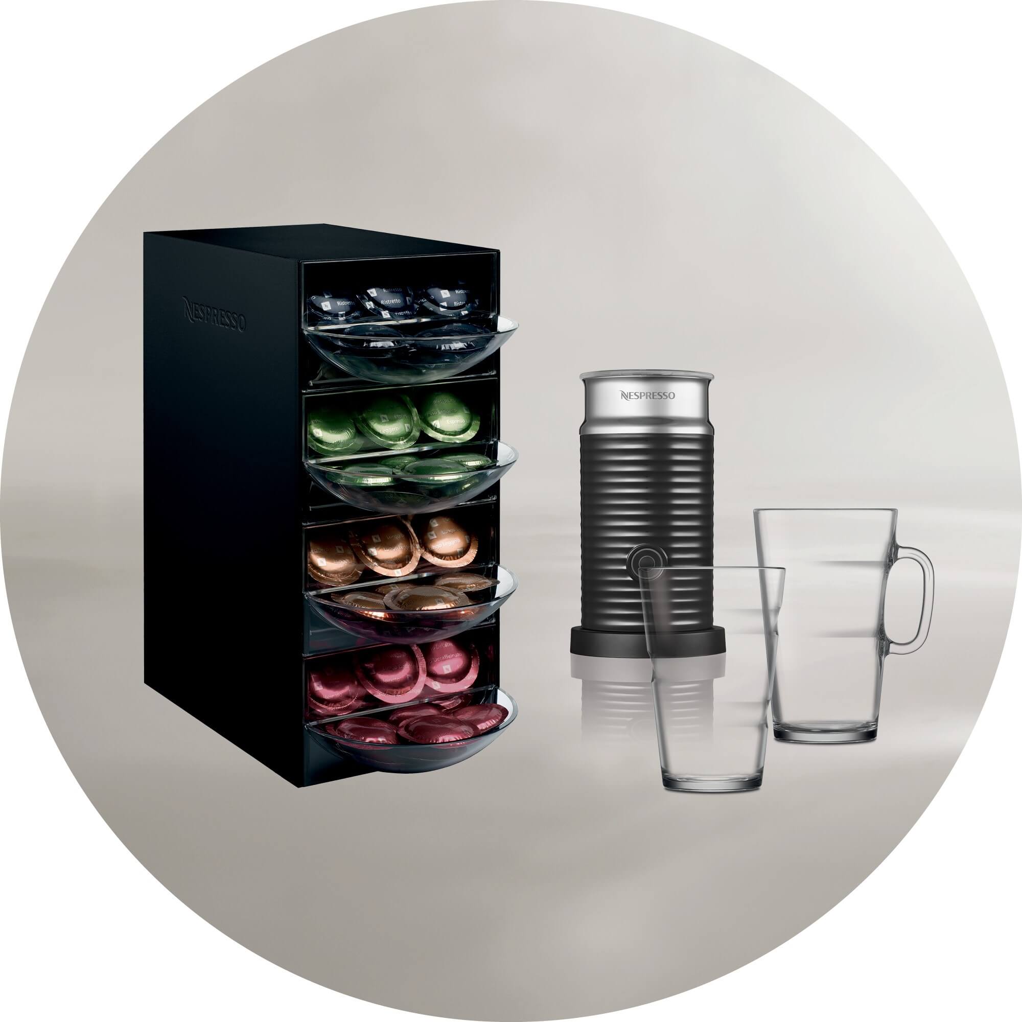50 Capsule Caff&egrave; Al Ginseng Neroristretto Compatibili Nespresso, Gusto Intenso E Senza Glutine