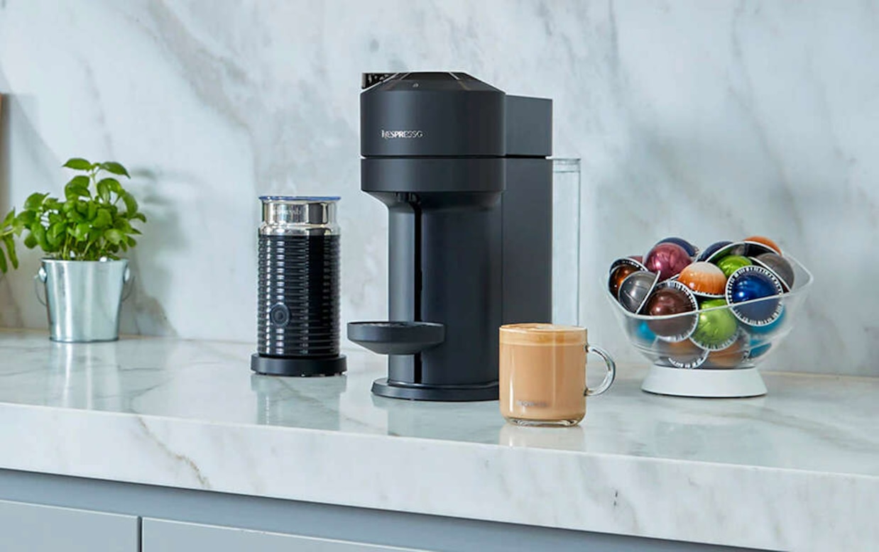 Chrome Vertuo Next Aeroccino3 Milk Frother Nespresso Milk Frother