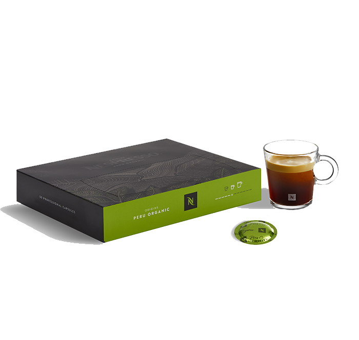 Origin Peru Single Origin Coffee Pod Nespresso Professional
