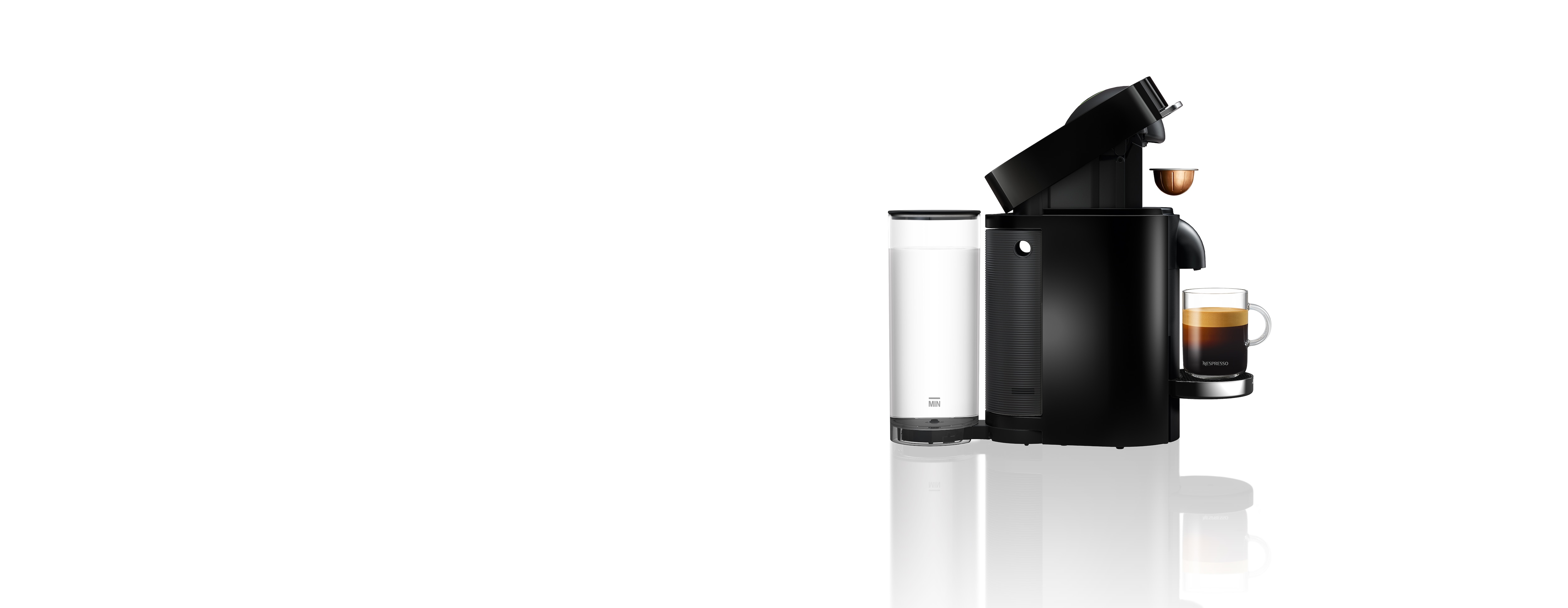 VertuoPlus Deluxe Black Vertuo Coffee Machine Nespresso USA