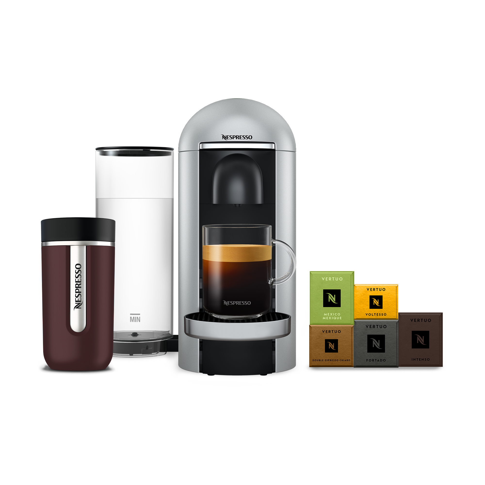 VertuoPlus Silver + Café | Oferta del Día | Nespresso México