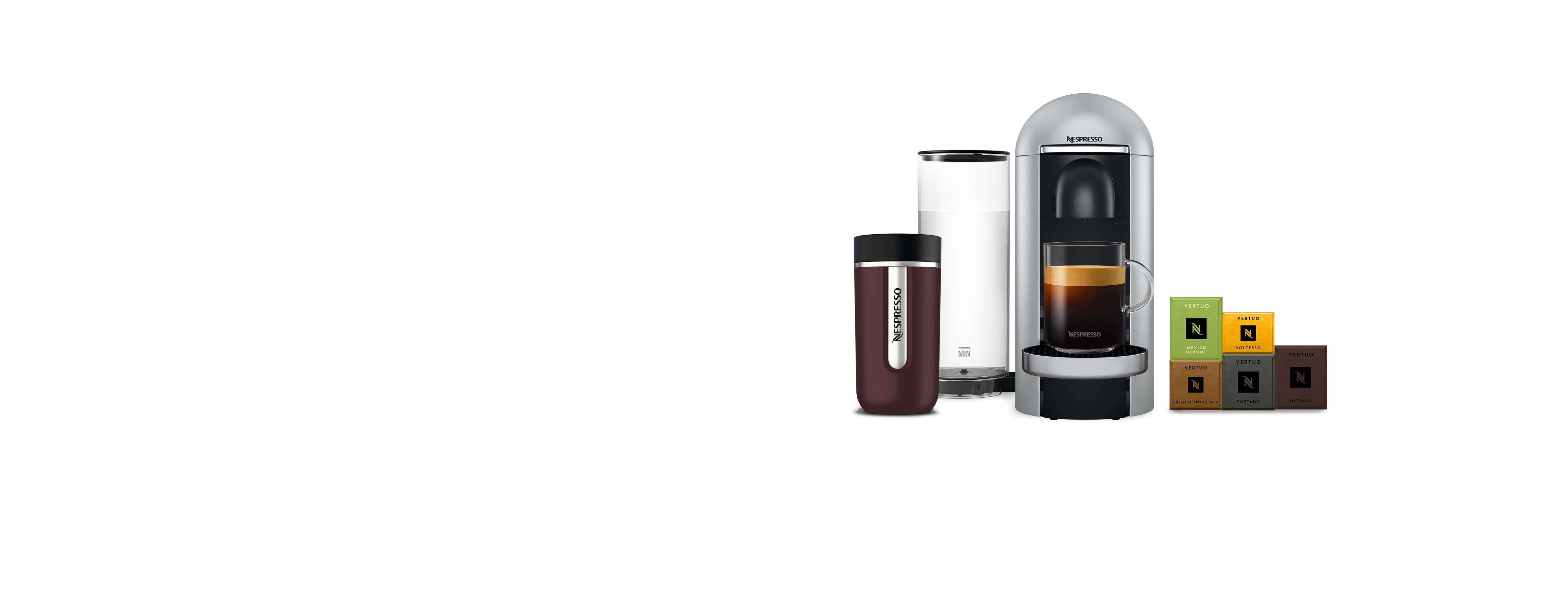 VertuoPlus Silver + Café | Oferta del Día | Nespresso México