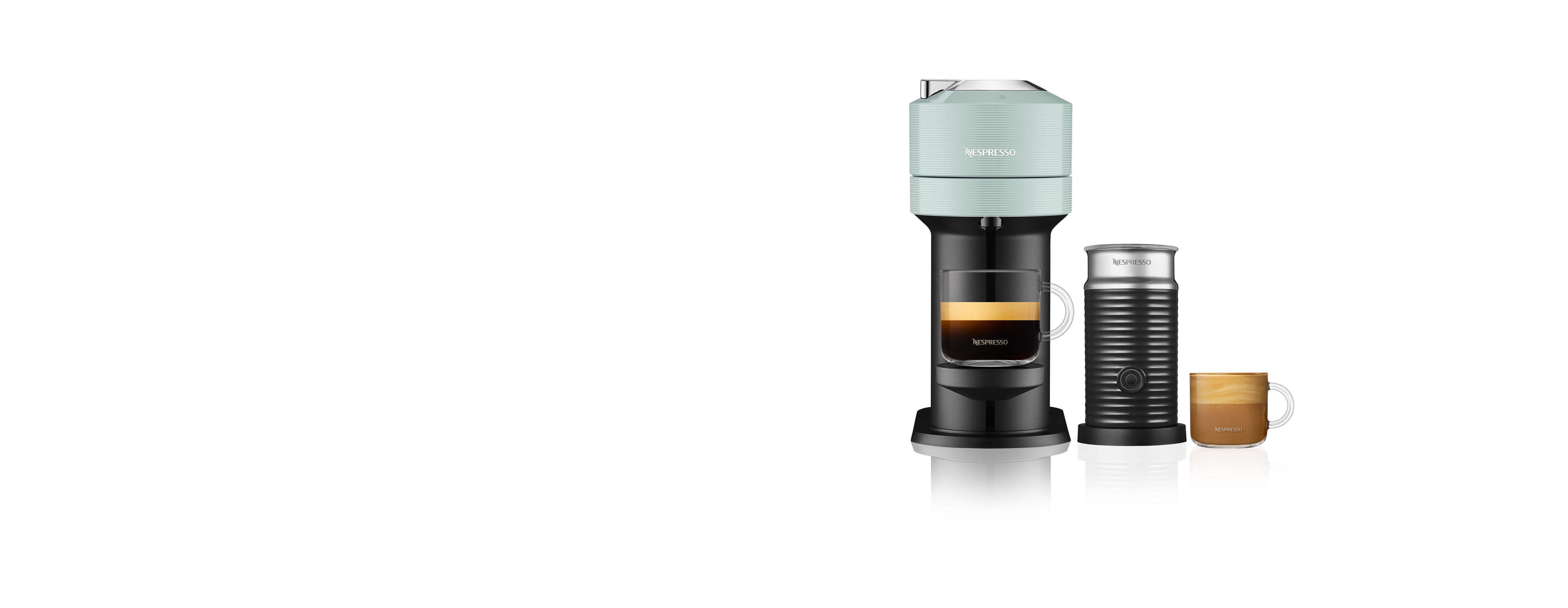 Vertuo Next Jade \u0026 Aeroccino3 