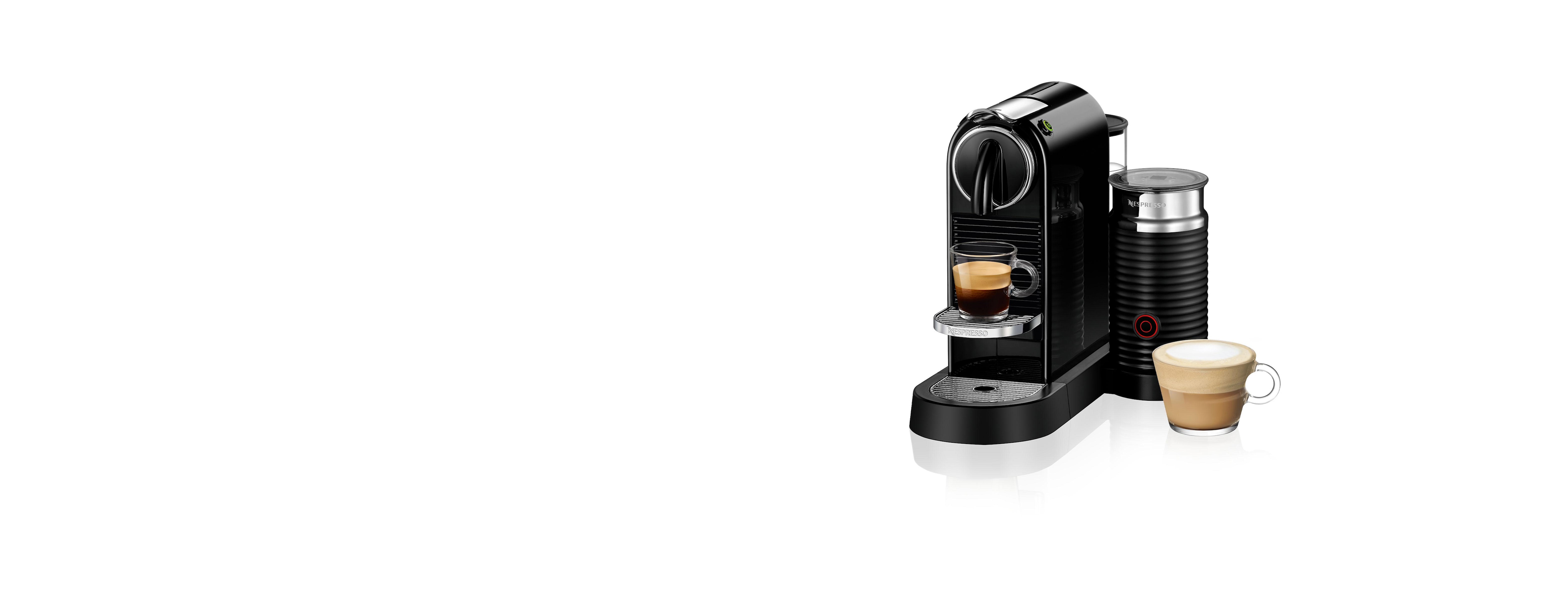 CitiZ&milk Black Coffee Machine Nespresso