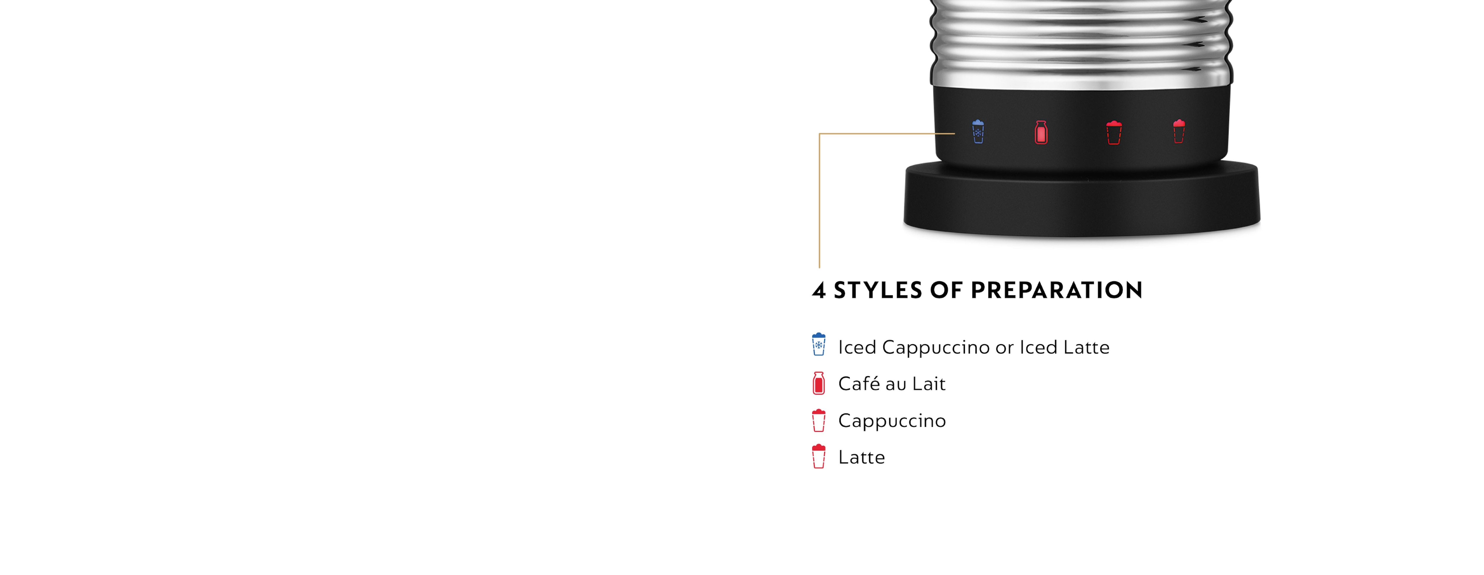 Nespresso milk machine hot sale
