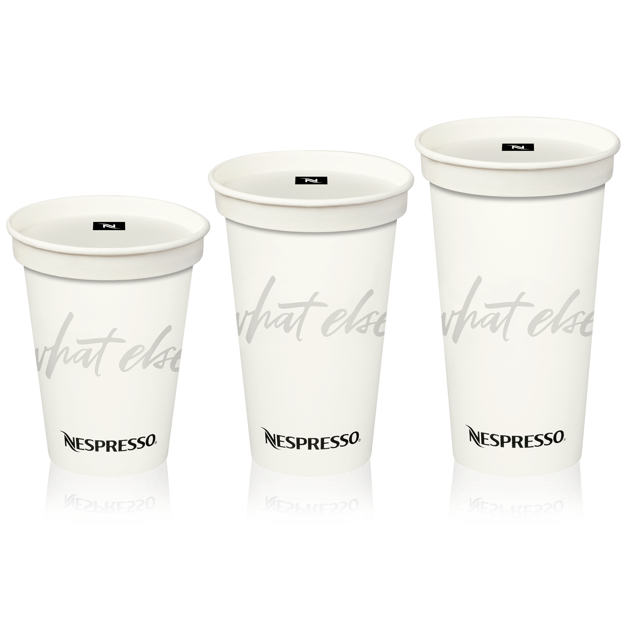 Nespresso paper on sale cups