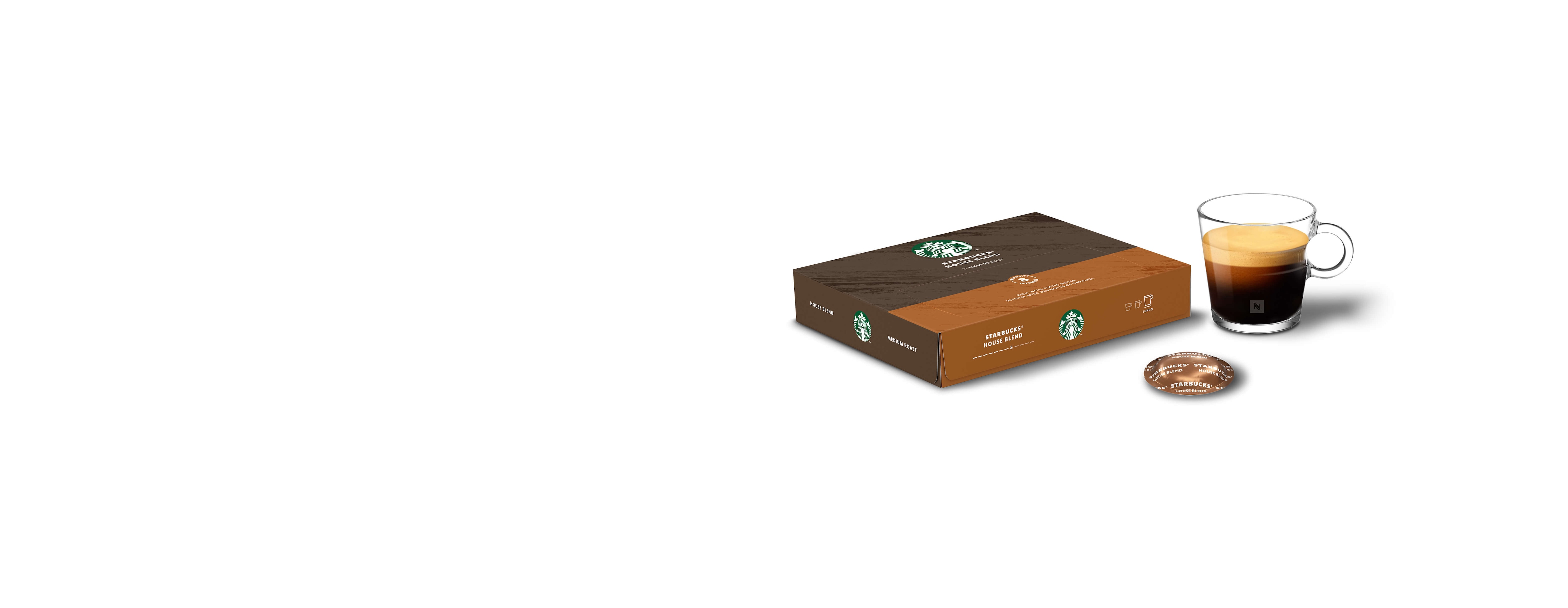 Starbucks Nespresso Medium Roast House Blend Coffee (50 Pack): Gift Idea For
