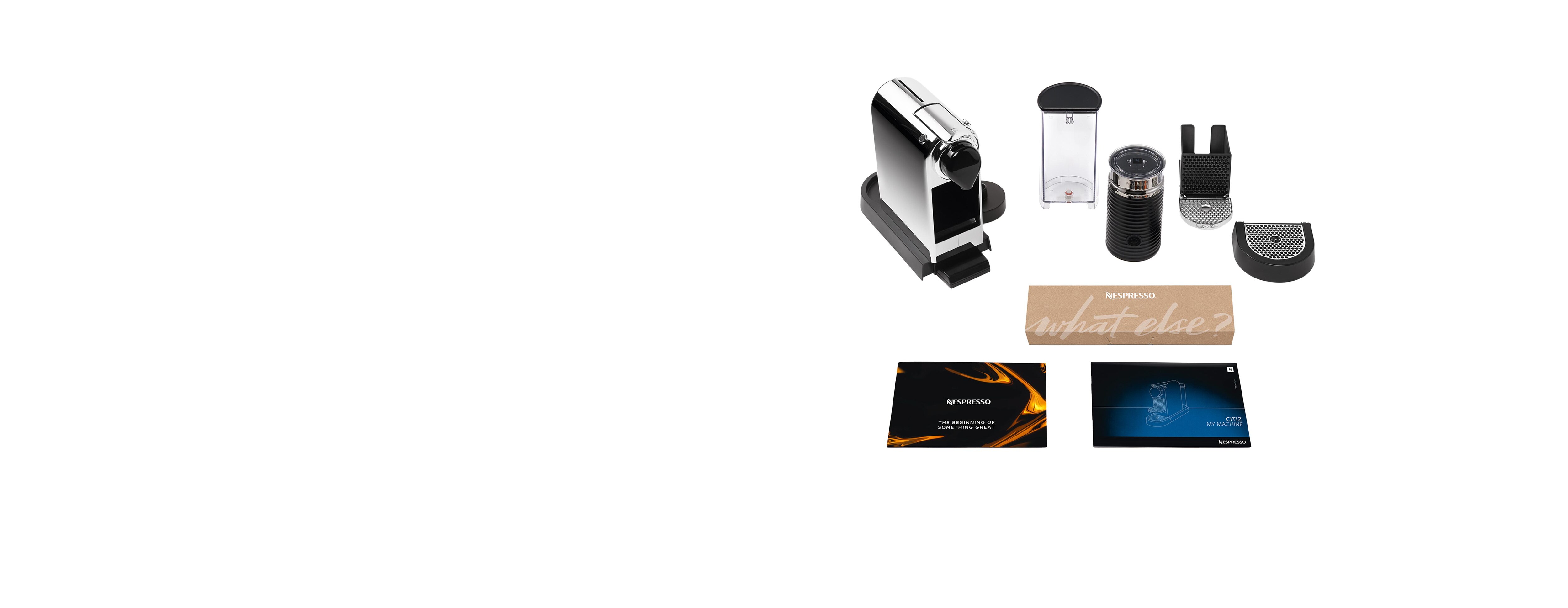 CitiZ\u0026milk Breville Chrome | Nespresso