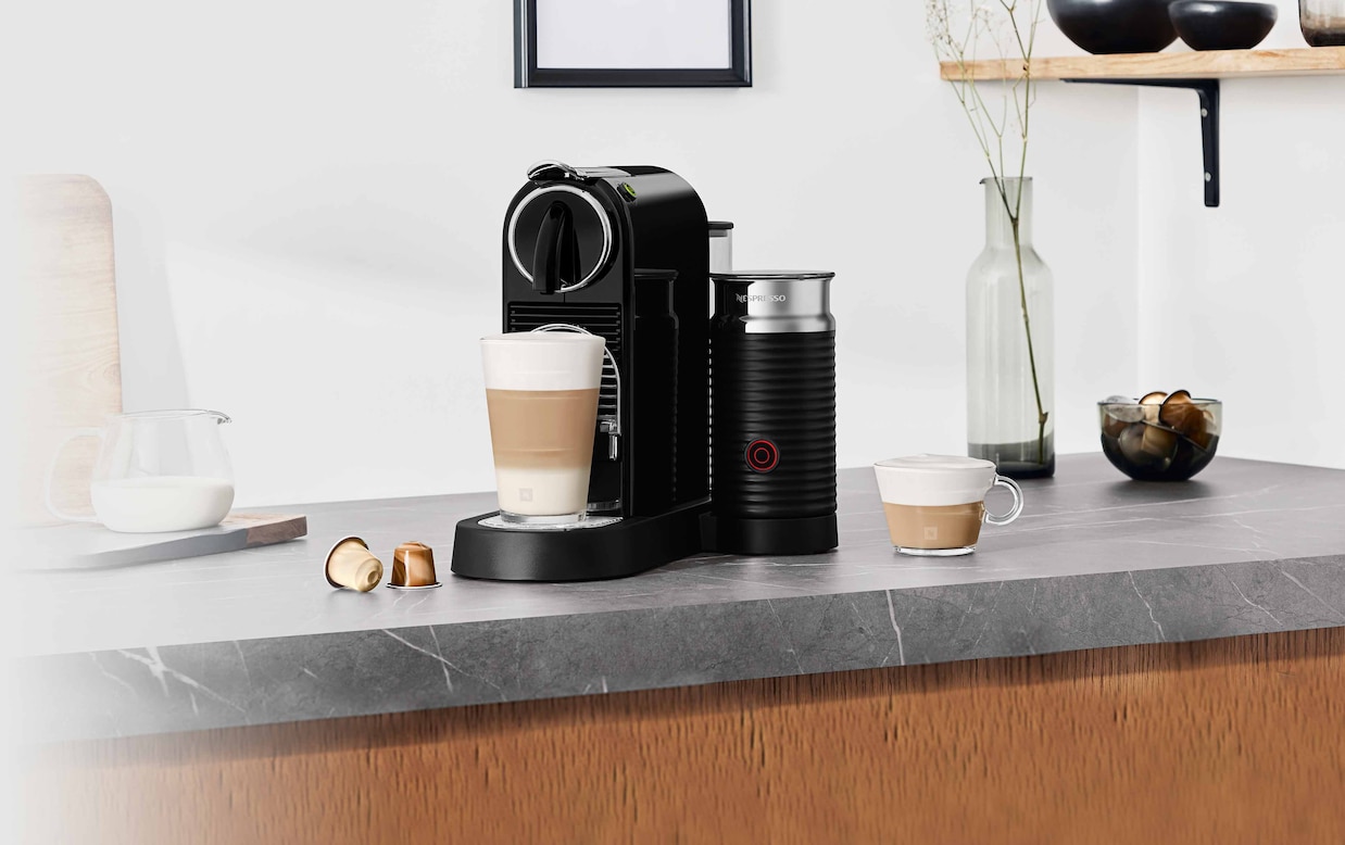Perfervid Blændende Nedrustning CitiZ&milk Black Coffee Machine | Nespresso New Zealand