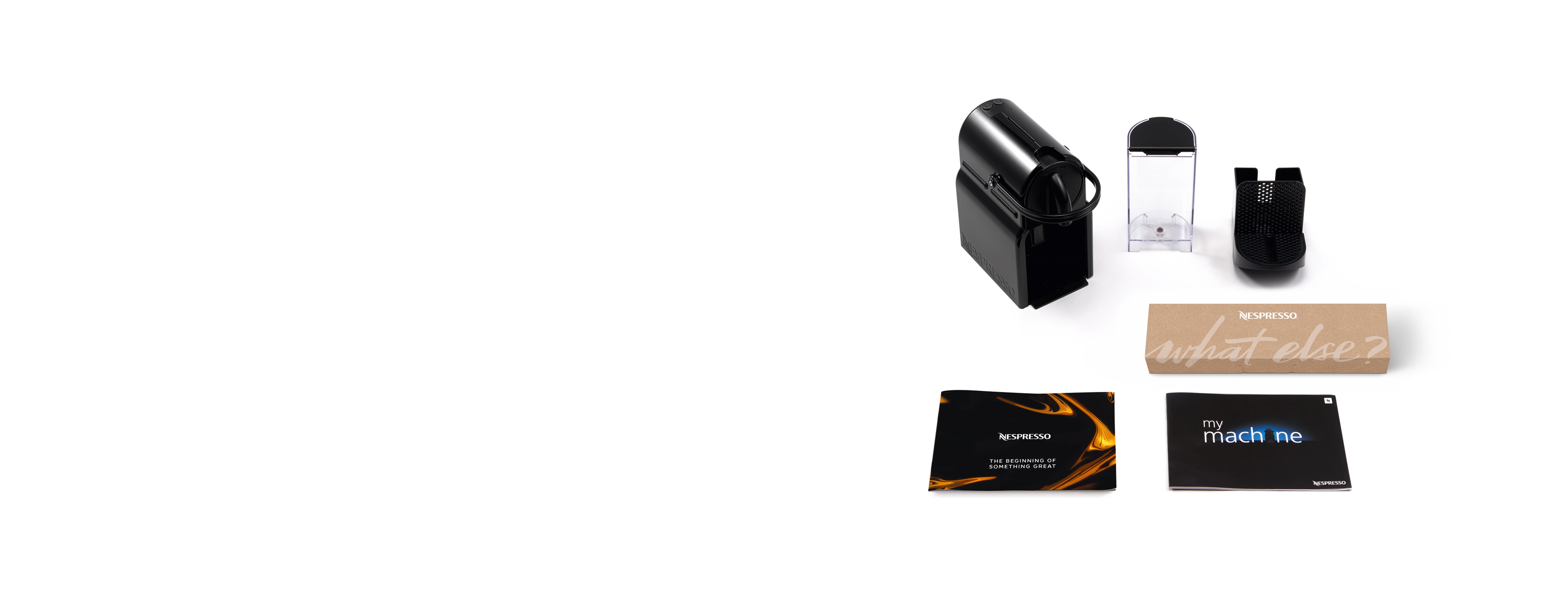 Inissia D40 Black | Coffee Machine 