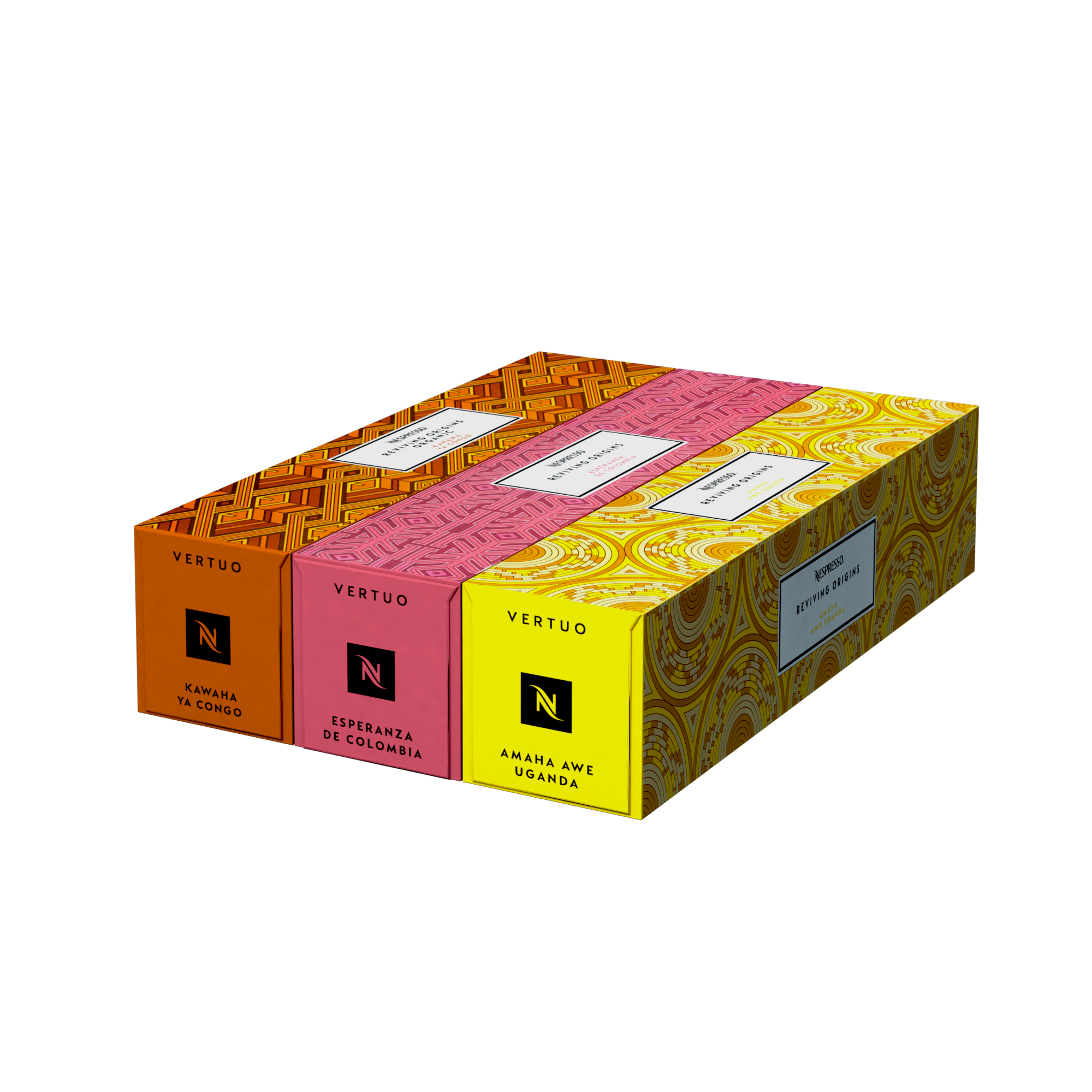 Vertuo coffee capsule selection 