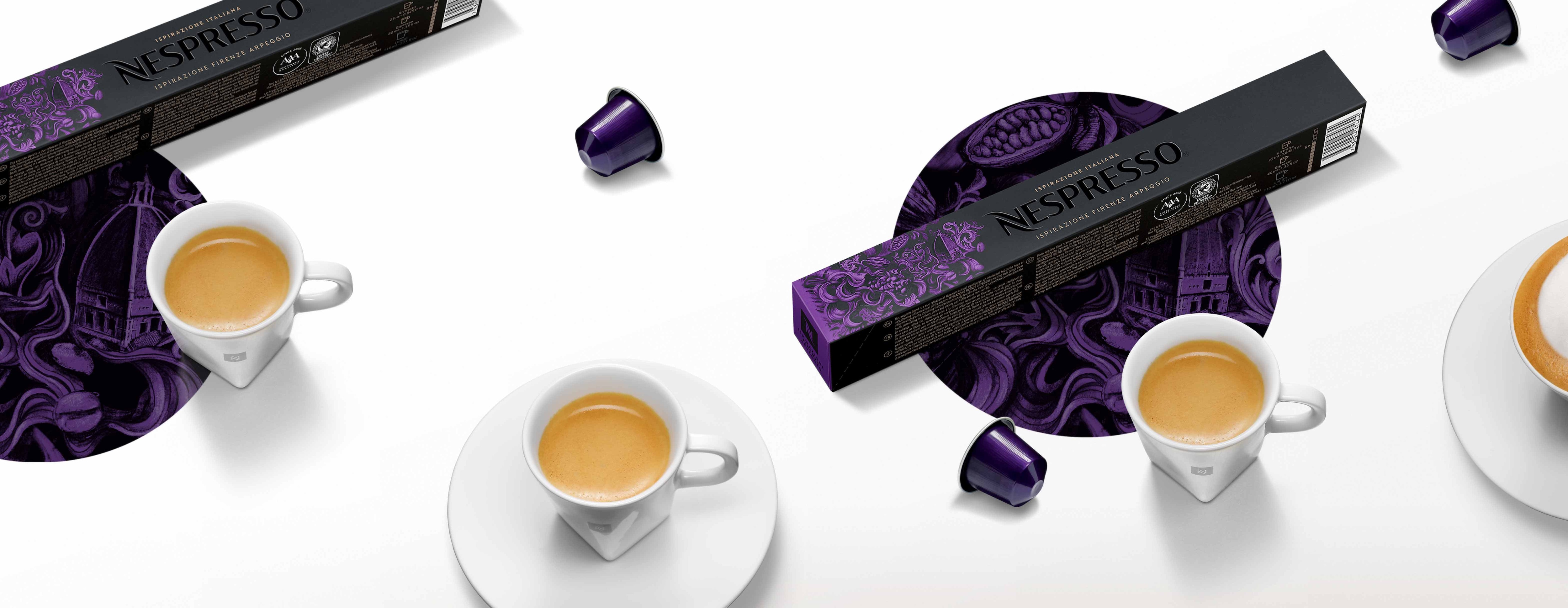 Forkludret til nordøst Ispirazione Firenze Arpeggio Coffee Capsule | Nespresso USA