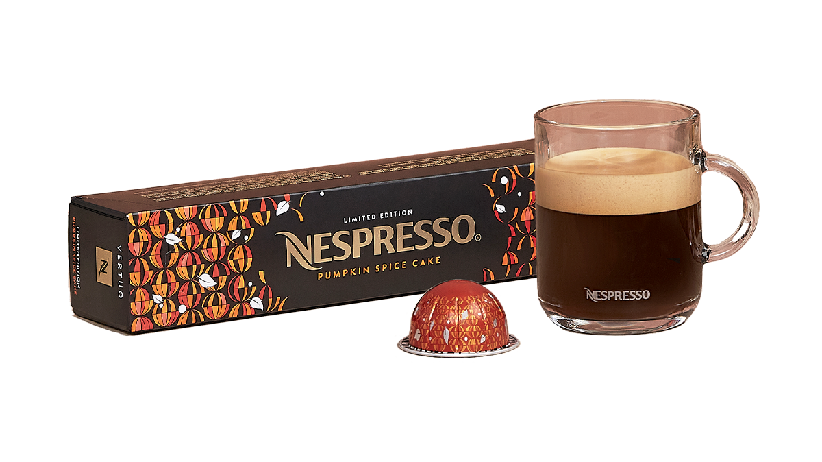 pumpkin flavored nespresso