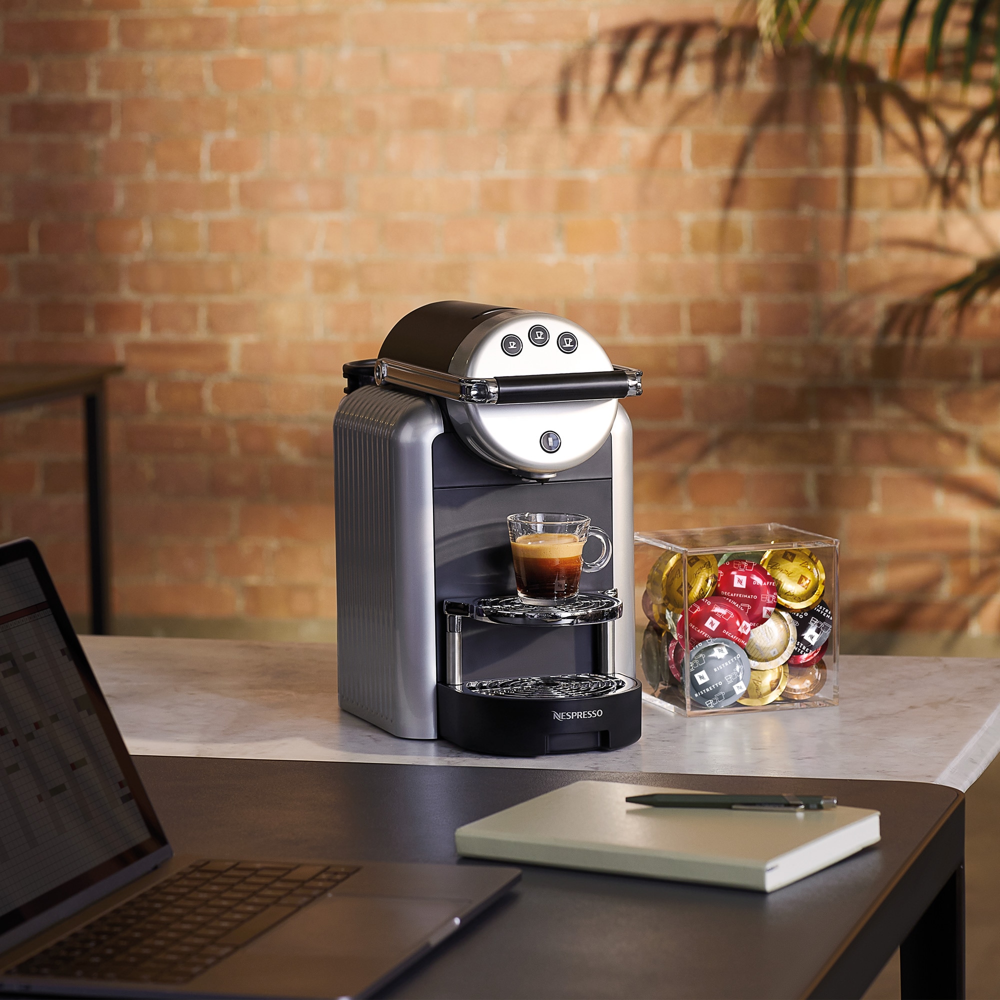 Zenius, Machine à café pro