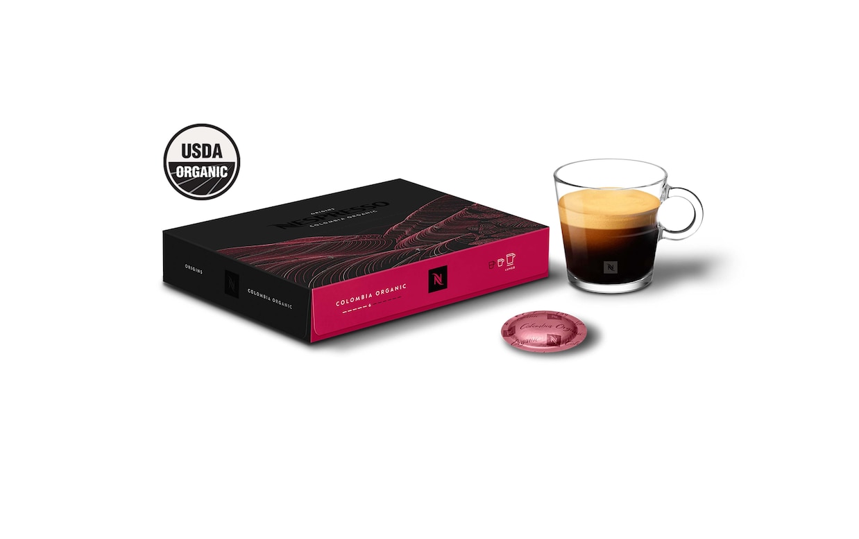 kok forståelse bur Colombia Organic Coffee Capsule Box | Origins | Nespresso Pro USA