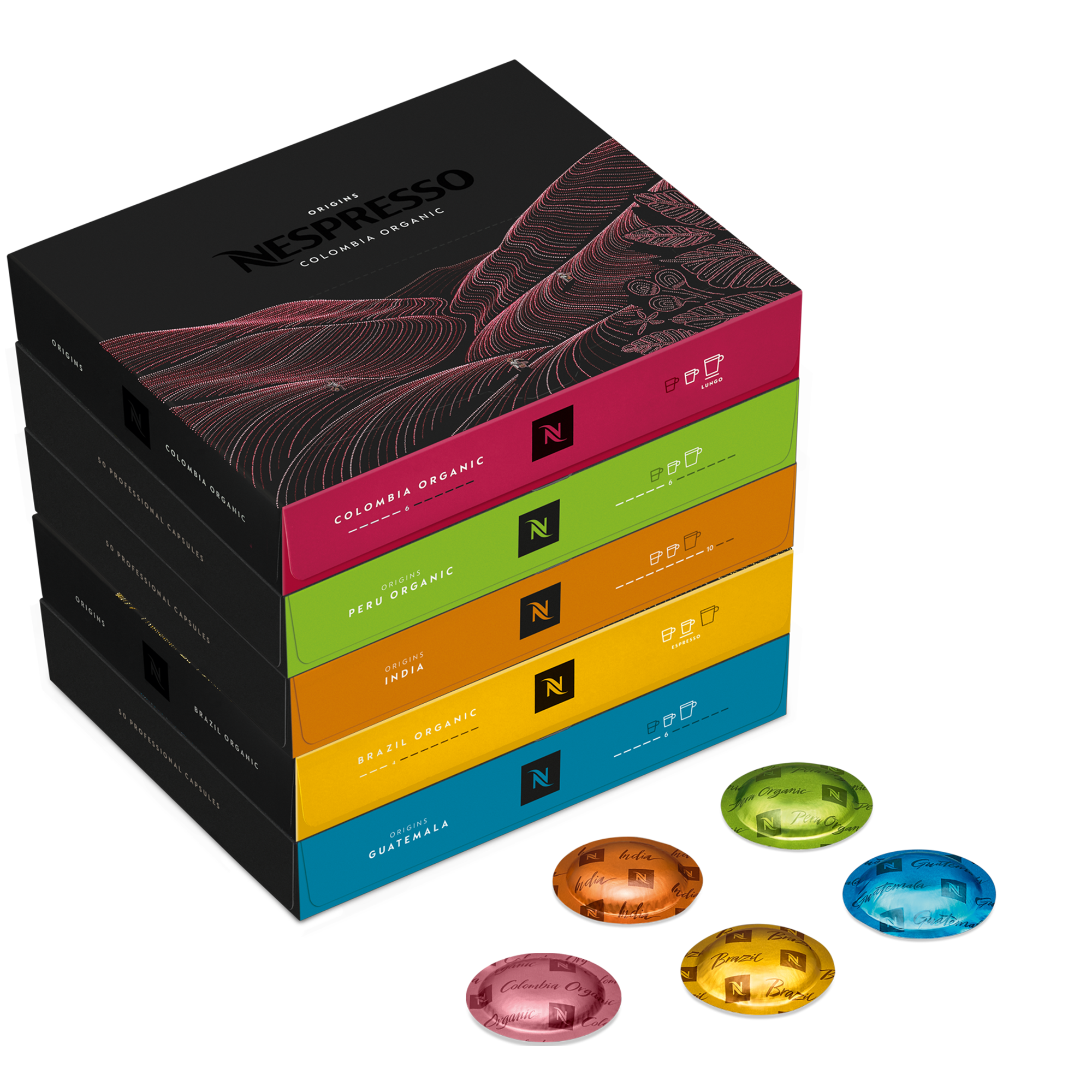 ORIGINS Coffee Assortment - Nespresso™ Professional Australia